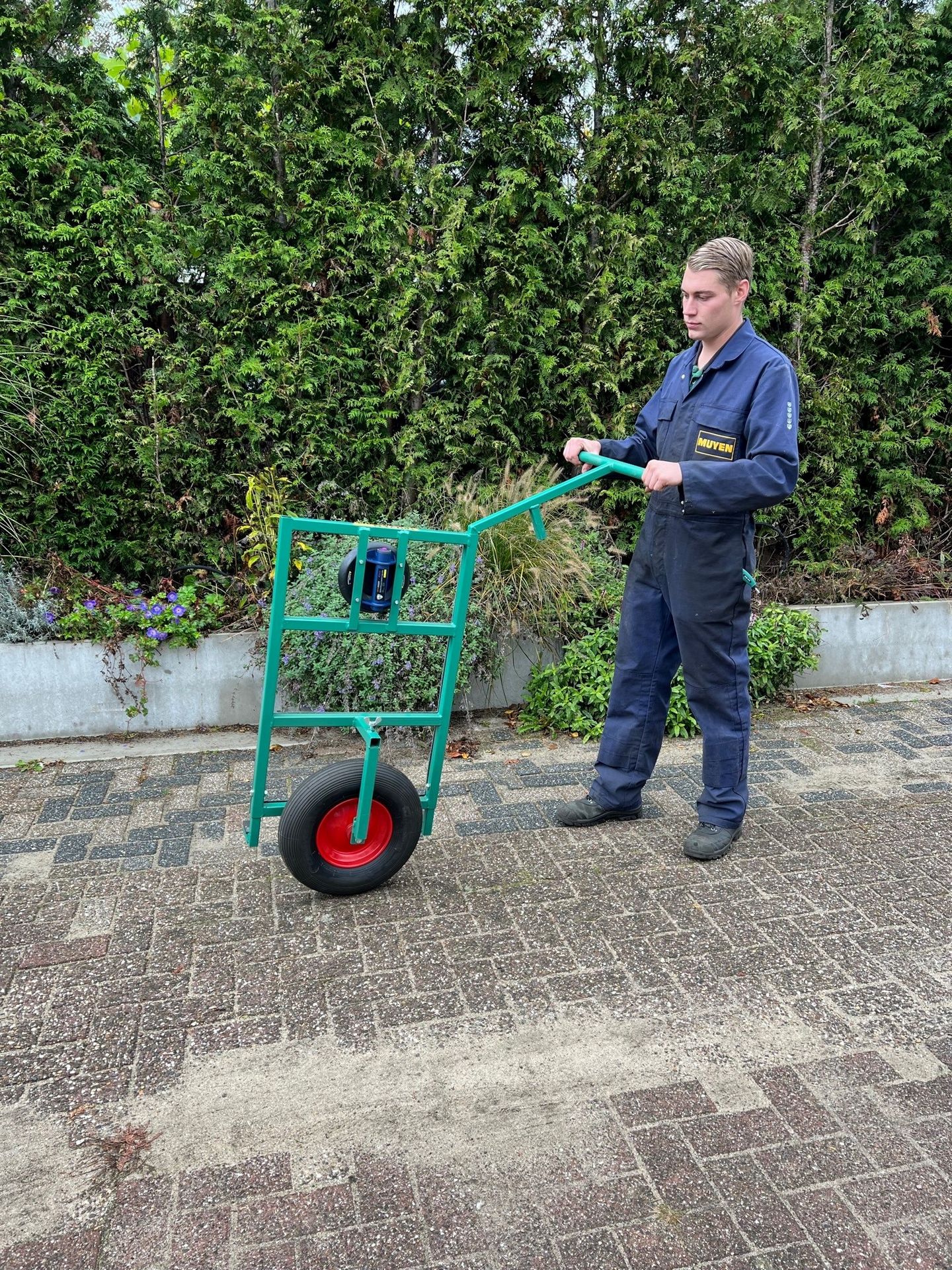 gl310 All terrain dolly, glasdraag verlichter met zuignap