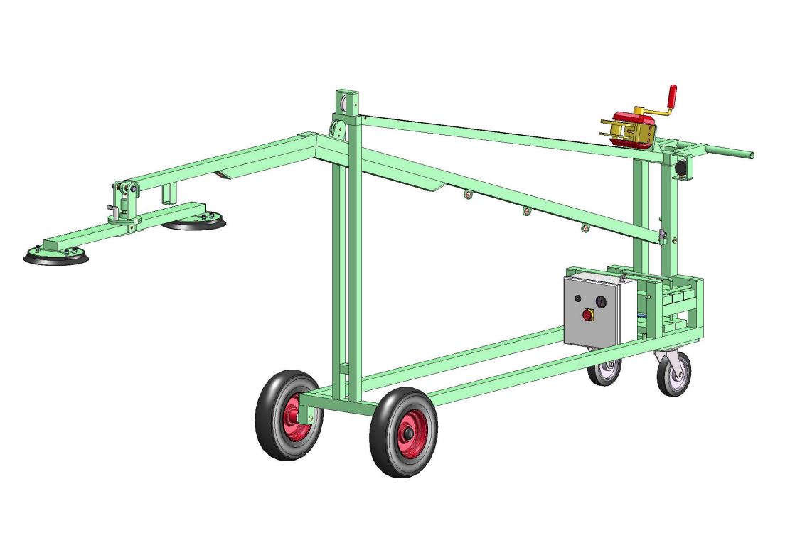 H825 vloerplaten lift