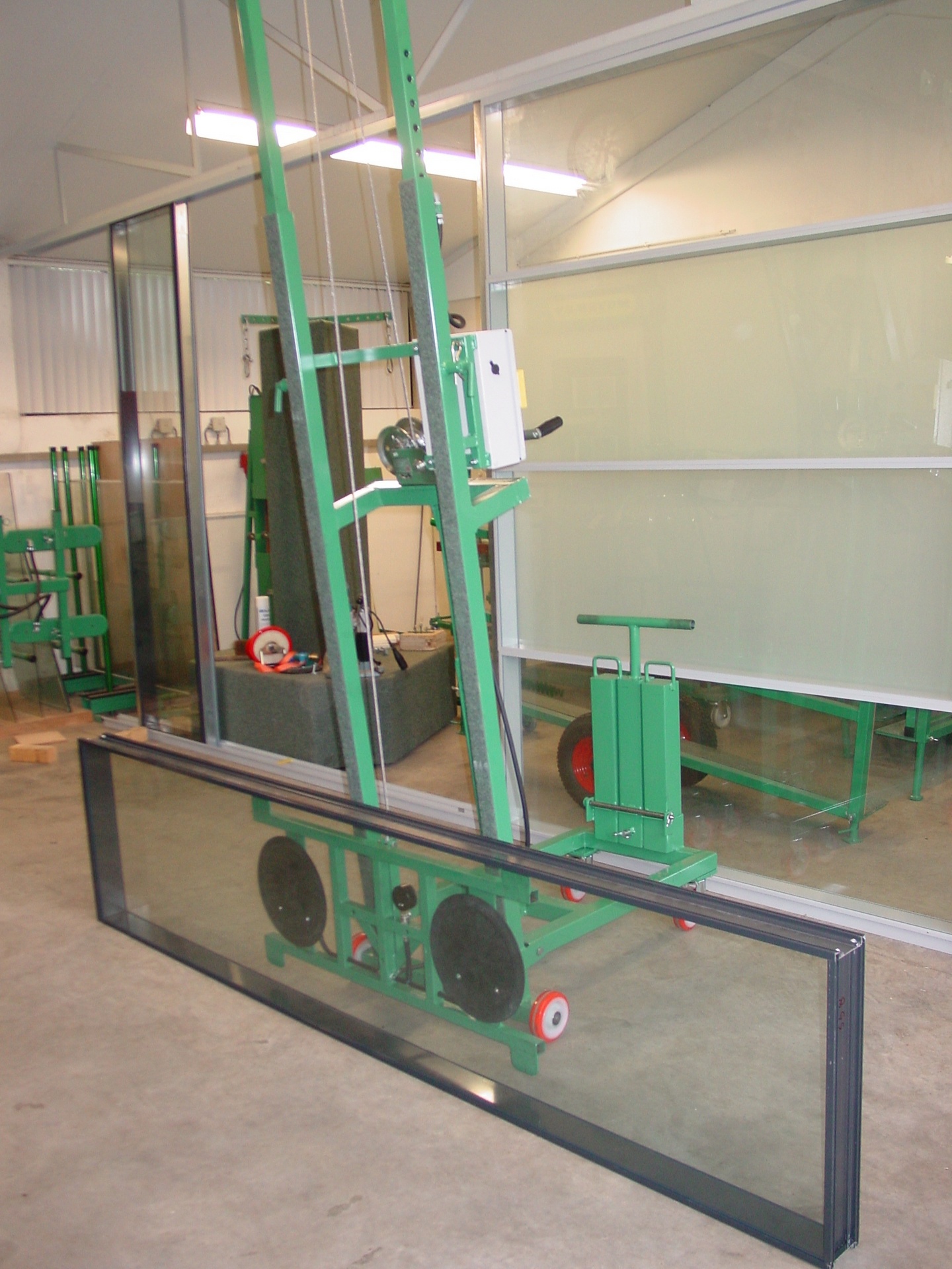 hw100 binnenwanden plaatser, tillift