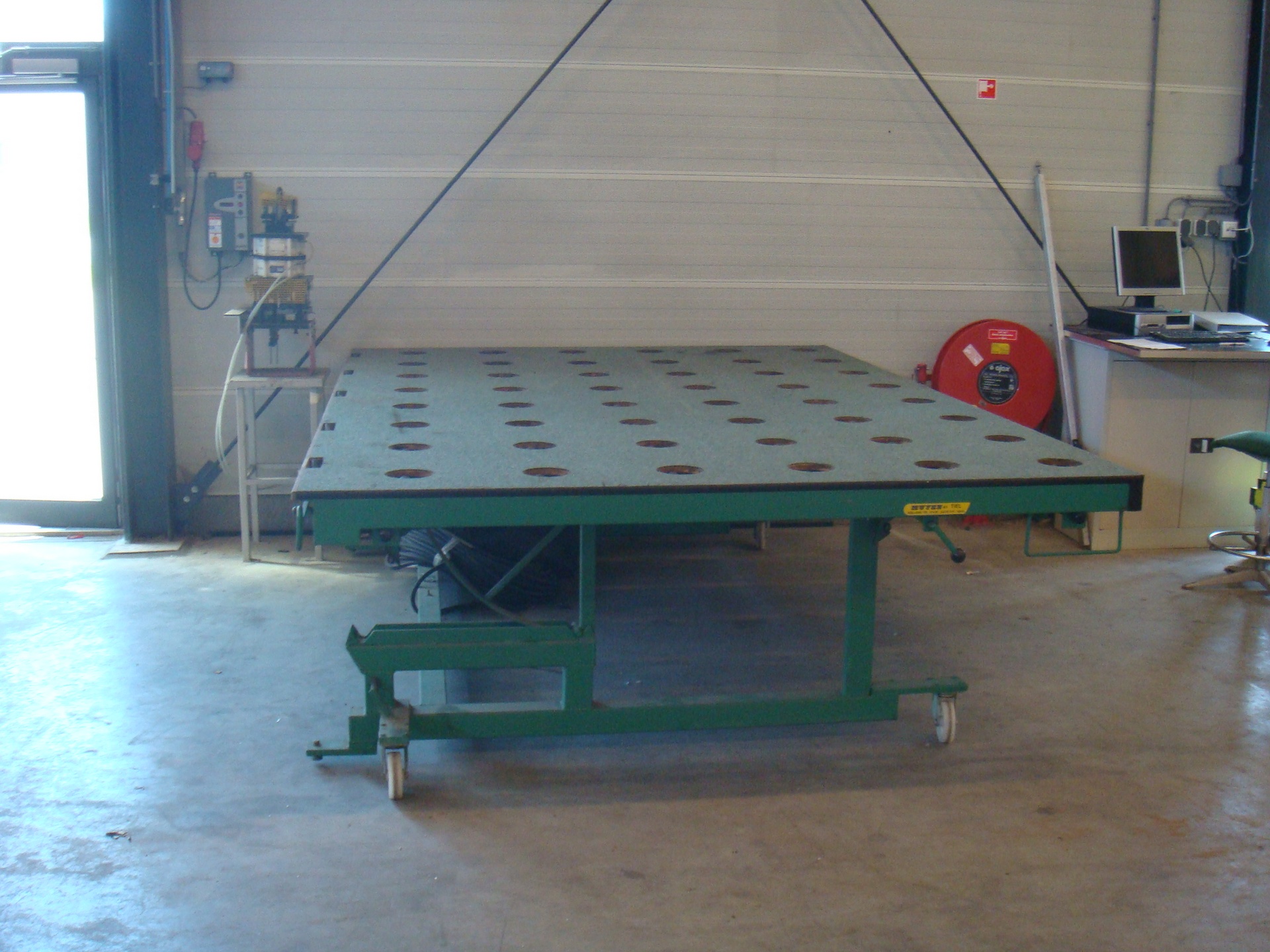 Tn320 glassnijtafel met bollen