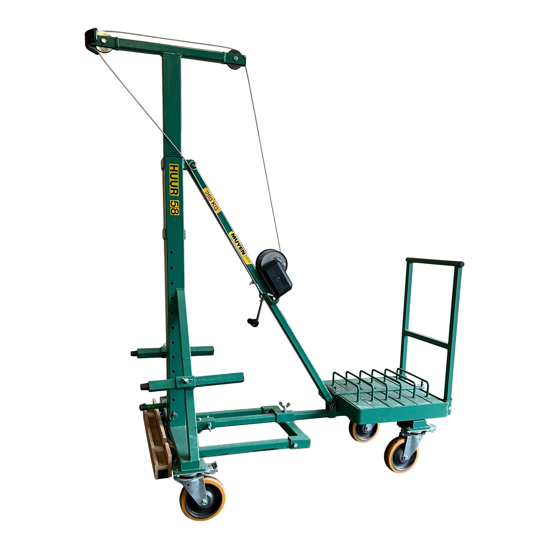 va123 uitschuifbare hijswagen 150 kg