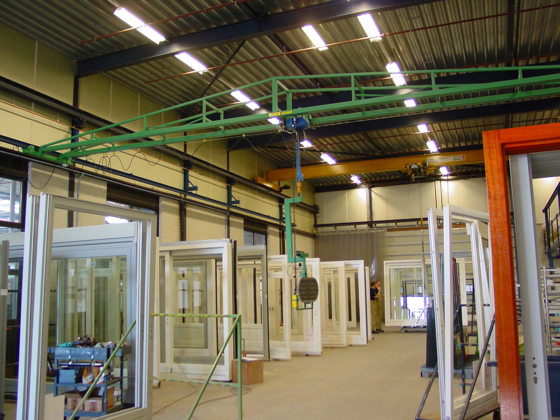 va200 glaslift kraanbaan muyen
