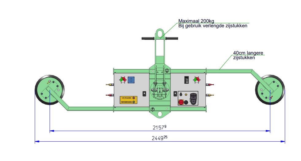 VA975 accuzuiger,