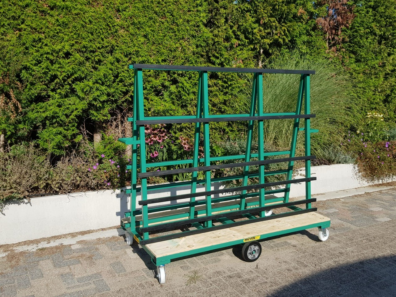 W550 dubbelzijdige glaskar, glassdolly 2 sides 900 kg