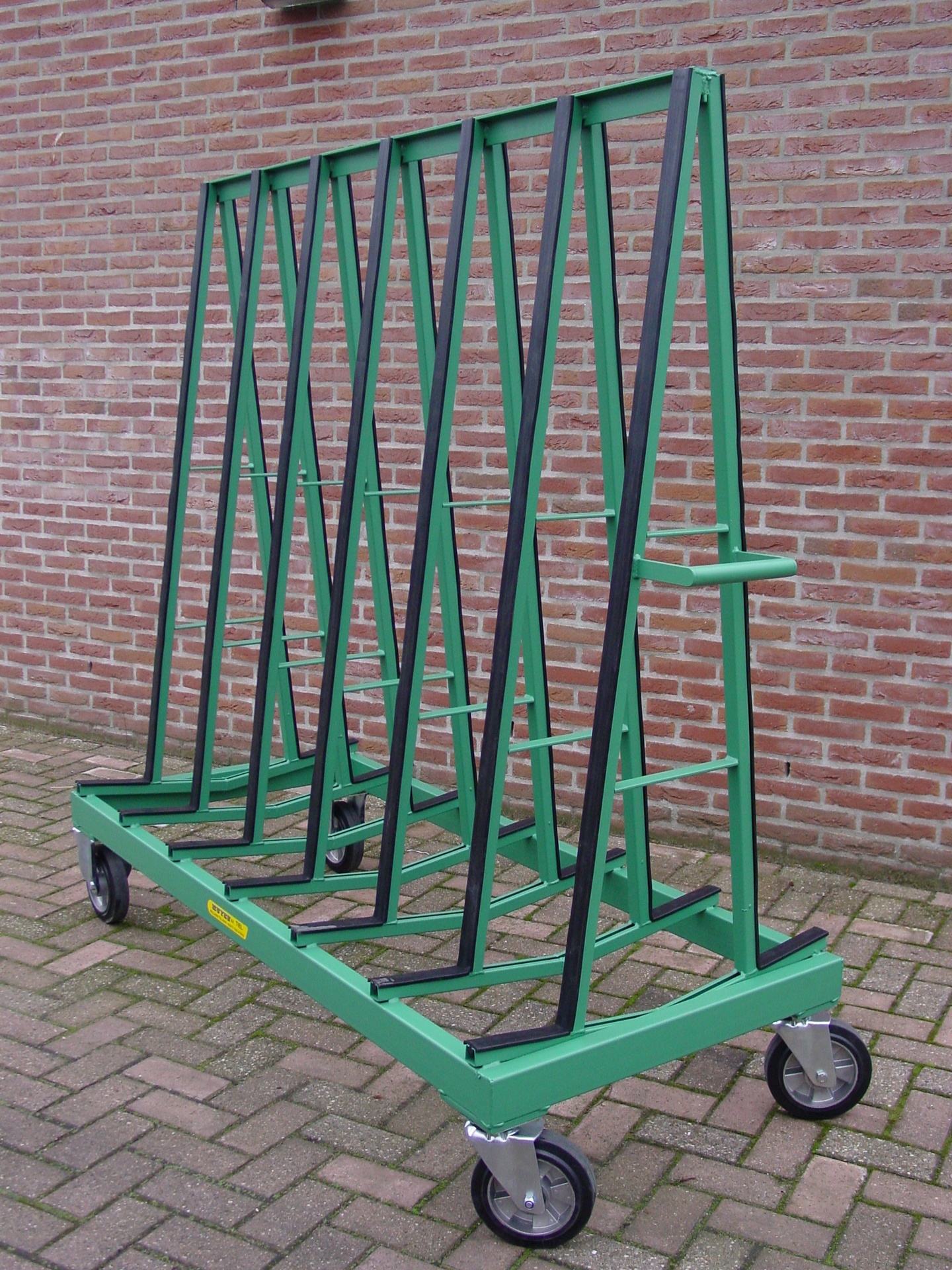 W860 dubbelzijdige glaskar