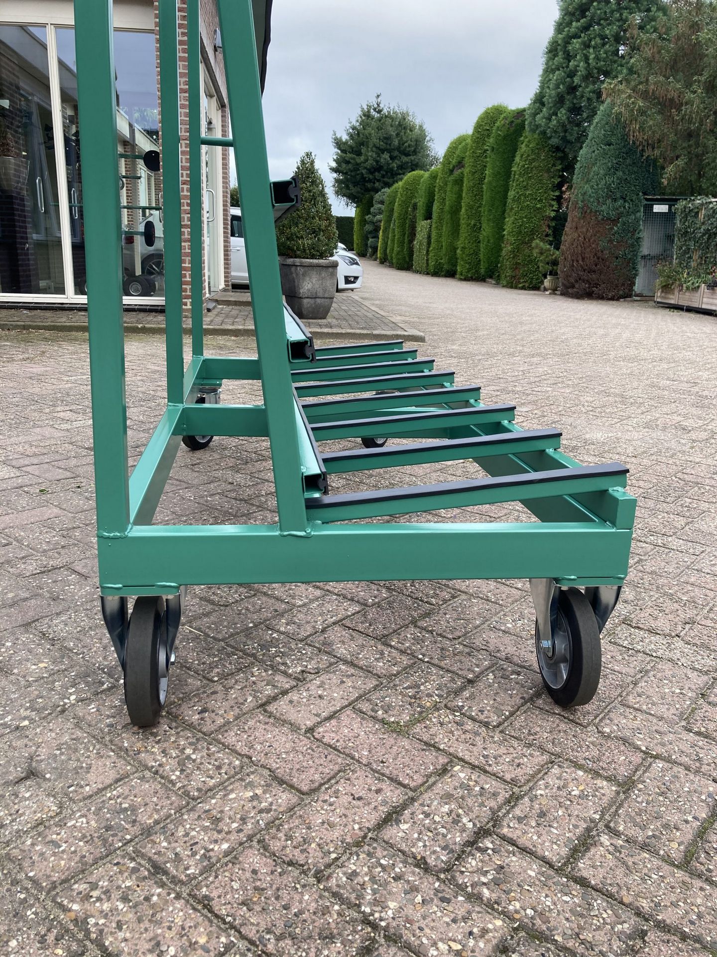 glaskar enkelzijdig voor 750 kg, Muyen