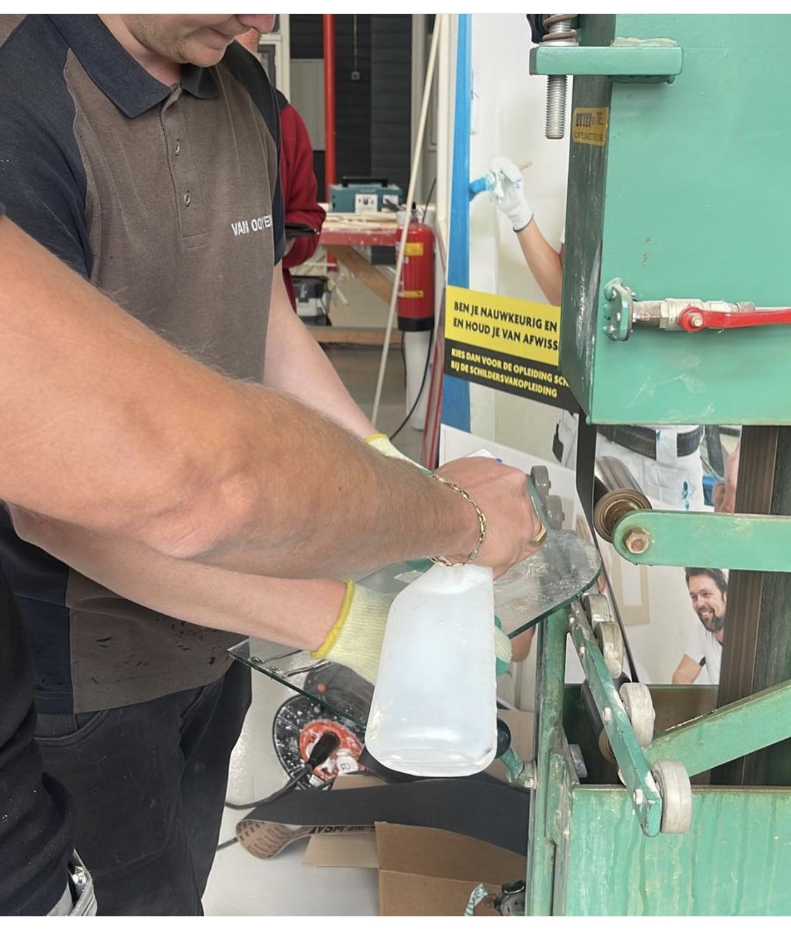 BS400 bandslijpmachine