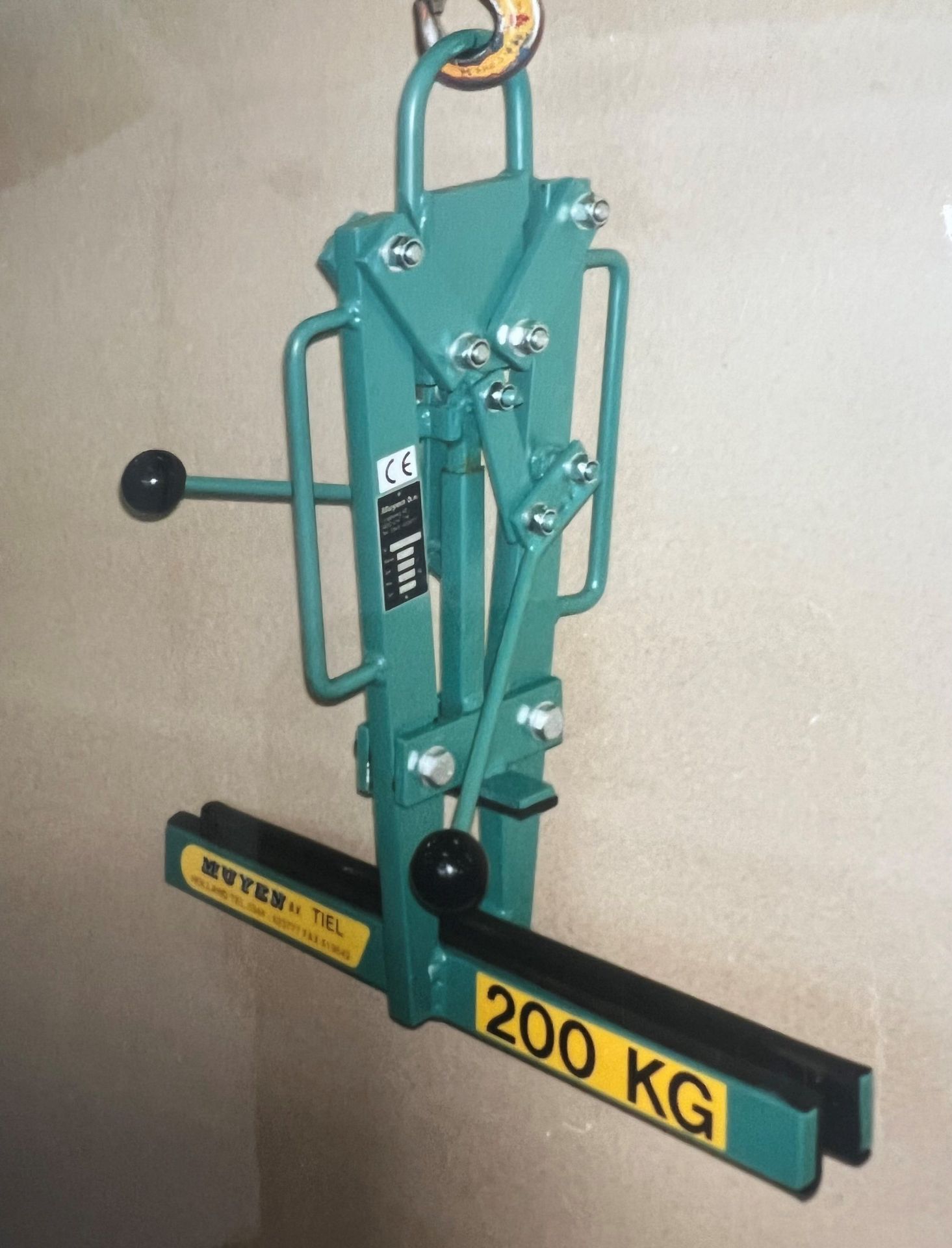 glasklem om glas te hijsen